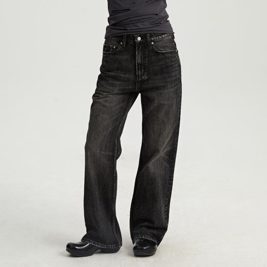 oneup做旧牛仔裤 商品图1