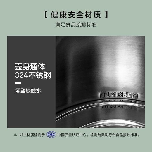 （颜色随机）北鼎 Buydeem K203炫彩304不锈钢电水壶【KLJJ5.0】 商品图2