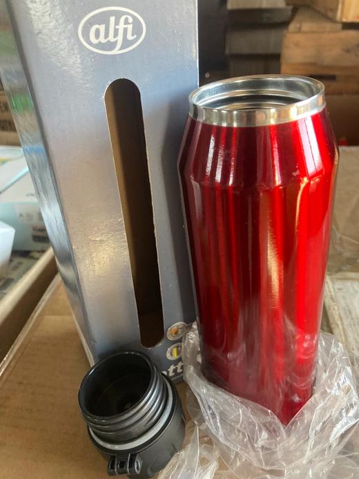 alfi高真空不锈钢运动水瓶深红色印字款500ml原装正品 商品图1