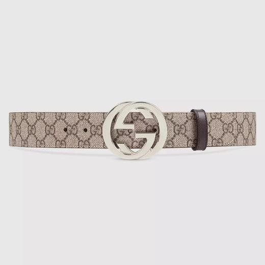 古家 GUCC1| 互扣式双G帆布 两色腰带| GZ（CB） 商品图6