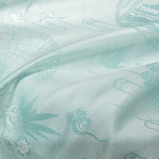 富安娜  高档冰丝提花席-竹梦轩150*200cm 商品图2