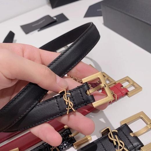圣罗兰| 女士腰带皮带 2.0意大利纳帕纹小牛皮（CB） 商品图0