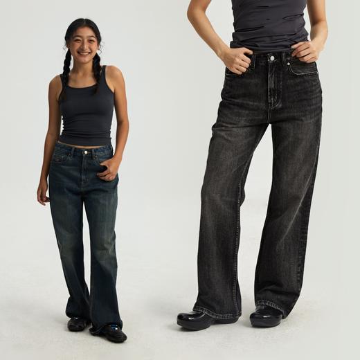 oneup做旧牛仔裤 商品图4