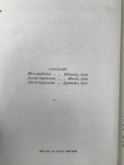 1921年 不列颠群岛鸟类与鸟卵图鉴（全2卷） 455幅彩色插图与大量黑白插图 漆布精装64开 商品图3
