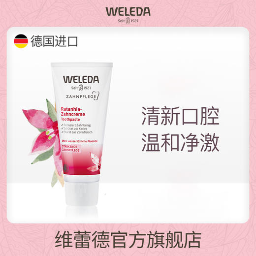 【宁波品牌旗舰】Weleda维蕾德 秘鲁灌木牙膏 75ml/盒 商品图0