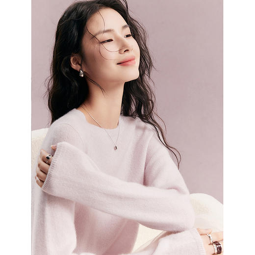 棉仓356605006-天丝羊绒一体成型毛衣 商品图2