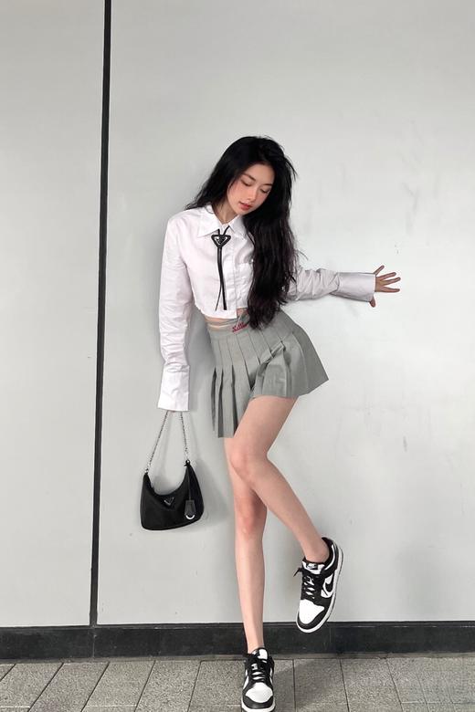 NK黑白熊猫|Dunk Retro "Valerian Blue" 皮革 * 防滑耐磨轻便 低帮 板鞋（DD） 商品图9