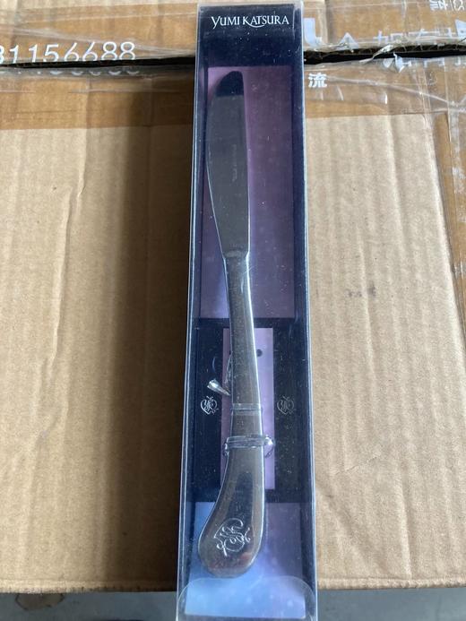 日本进口白银色不锈钢餐刀牛排切刀不锈钢西餐刀原装正品 商品图3