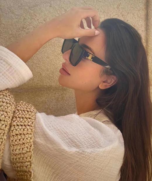 赛琳|凯旋门几何形镜框太阳镜墨镜|SY（AN） 商品图2