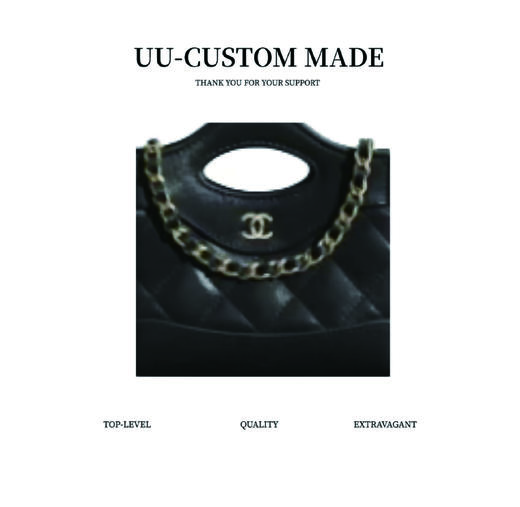 香奶奶  31bag  24s 金扣 闪亮小羊皮  手提单肩斜挎包  超迷你   女款 黑色（UB*HH） 商品图2