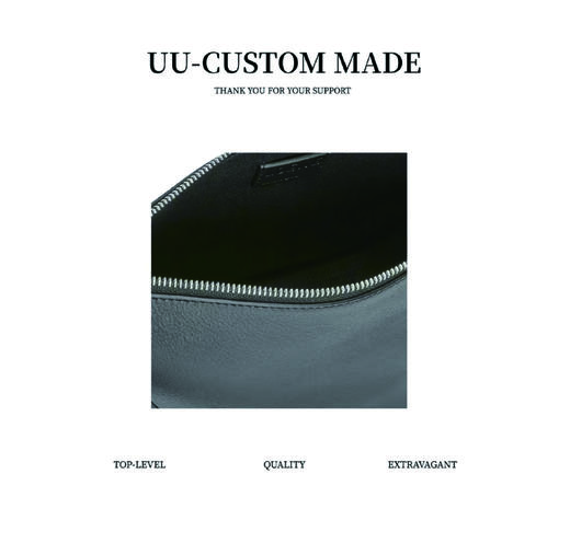 罗意威 Hammock  浮雕字谜拉链开合 牛皮革  Hobo手提单肩包（CB） 商品图6