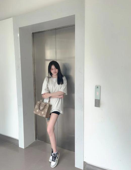 驴家onthego *老花满印牛皮革  托特包 大象灰（CB） 商品图0