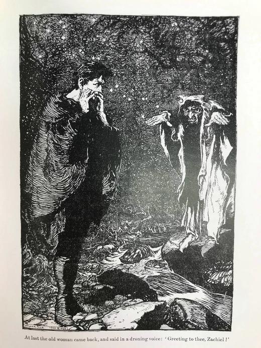 格林童话集 鬼才拉克姆经典彩色插图 精装16开 商品图13