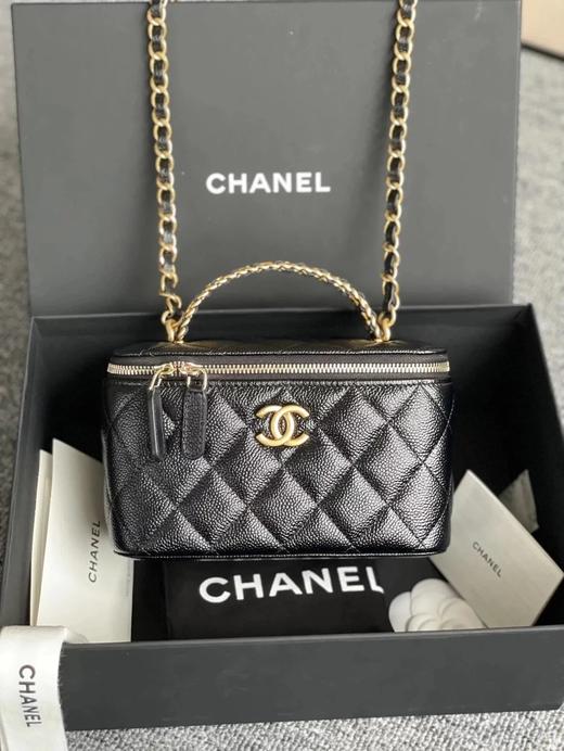 香奶奶|22Ss手柄镂空盒子包化妆包Hass原厂鱼子酱|YZ（HH） 商品图2