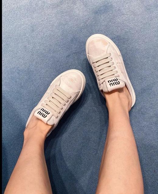 缪缪2023新款 火脏脏鞋 小白鞋（HC） 商品图4