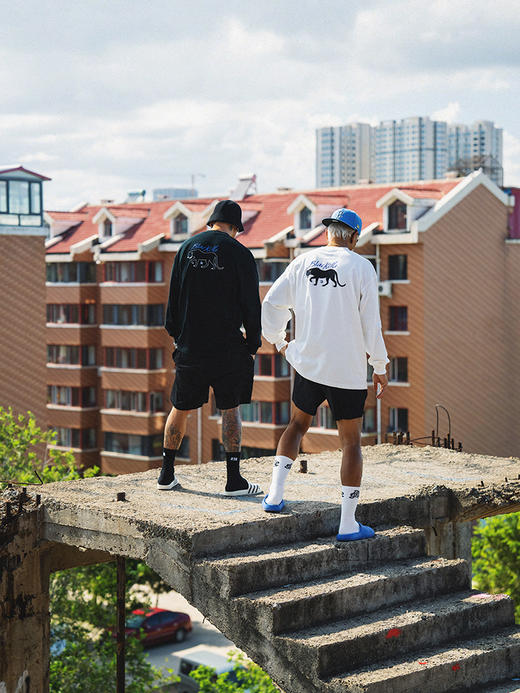 BK2024秋季40OG黑豹圆领长袖T恤 商品图8