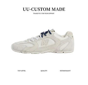 miu家 X NB 缪缪 530SL联名绒面革网布防滑低帮运动鞋 女款