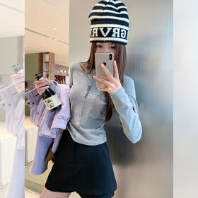 【110元任选2件】现货！ 2色字母打底衫