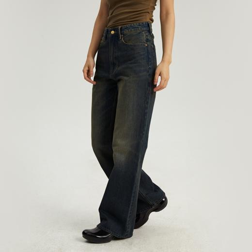 oneup做旧牛仔裤 商品图2