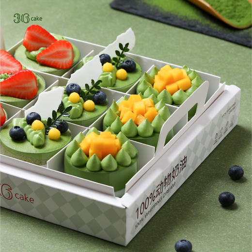 三重抹茶慕斯盒，9 杯/盒 商品图2