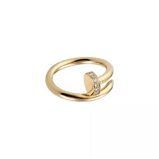 卡*亚 头尾镶钻 钉子 戒指（XTY） 商品图0