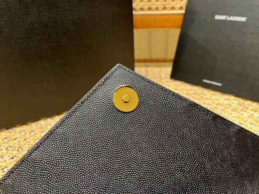 圣罗兰|#黑色金扣 信封包 21|（HH） 商品图8