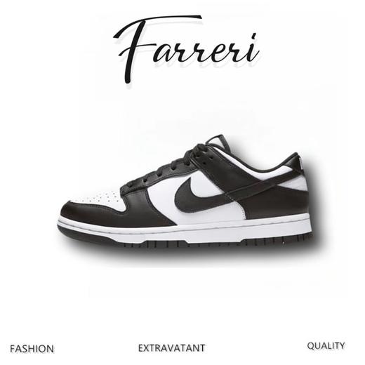 Nike Dunk Low "White/Black" 黑白熊猫 商品图0