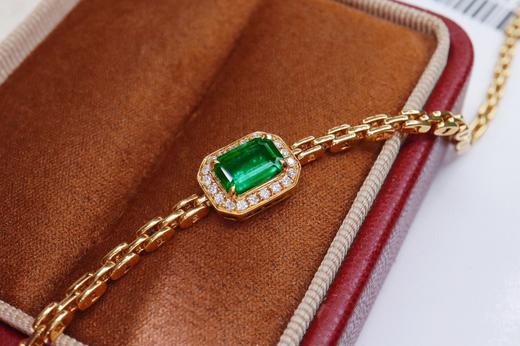 1.12ct祖母绿手链 商品图2