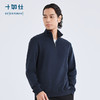 十如仕针织半拉链法式罗纹美利奴羊毛衫FS08 商品缩略图5