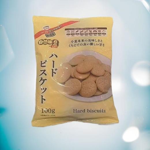 自然味良品牛乳原味饼干 100g/袋 商品图0
