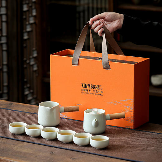 知者觉器哥窑双侧把8件套装 商品图13