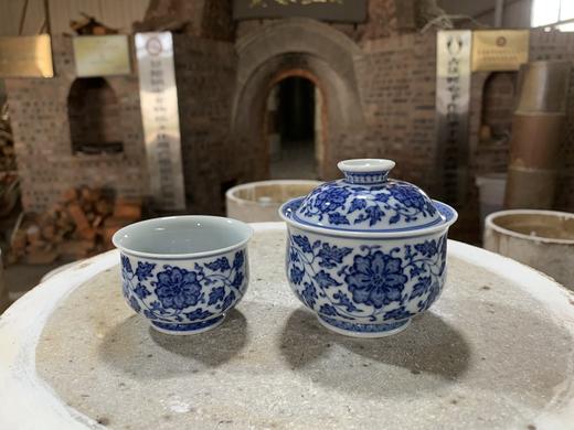 柴窑缠枝莲茶套 商品图0