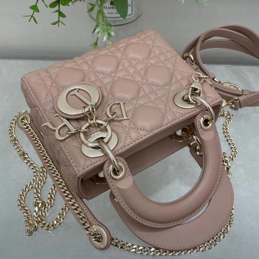 迪家|戴妃3格 豆沙粉羊皮|W（HH） 商品图6