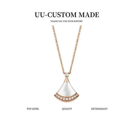 BVLGARI宝格丽 DIVAS' DREAM气质 项链 情侣款 玫瑰金色（BM） 商品图0