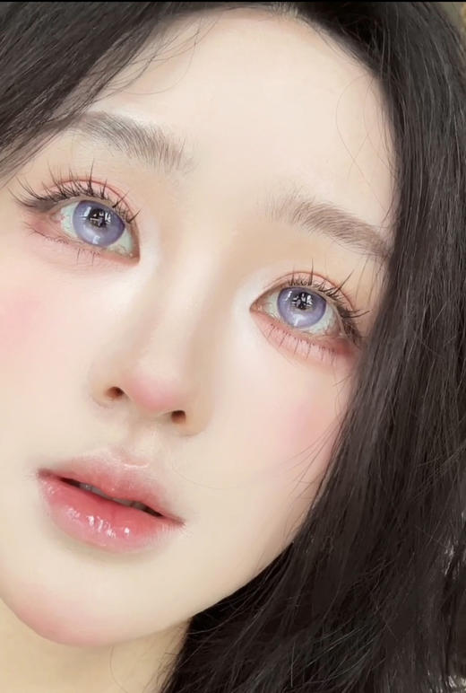 puppbuli半年抛 神明少女/纯爱女主/无人冰岛/不做哭包/共生萤石 14.5 紫粉蓝绿 商品图7