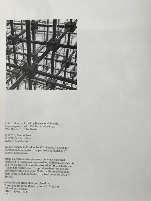 埃舍尔的魔镜（1994） 246幅插图 精装大16开 商品图4