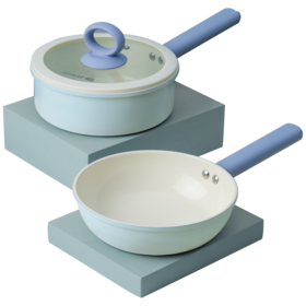 EFULLOT 伊弗勒圣托尼不粘锅两件套EFFE-Set313