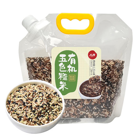 人民食品有机五色糙米1.25kg 商品图4