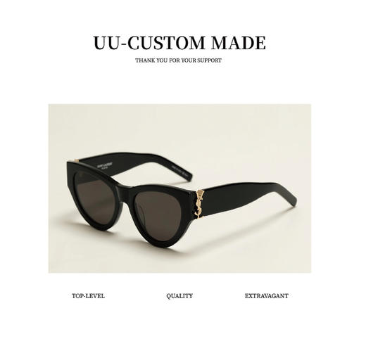 YSL/M94女款黑超墨镜，女生直接闭眼入，出街驾车随意搭配！（AN） 商品图0