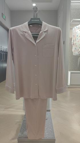 【60S凉感丝光棉+莫代尔+蚕丝】SCHIESSER德国舒雅铂雅女士高端系列棉+莫代尔+桑蚕丝经典品质家居套装90/19453H