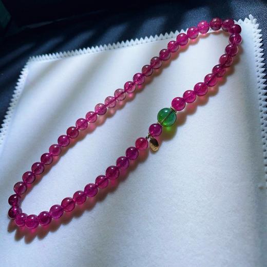 7.8mm双圈碧玺手链 商品图2