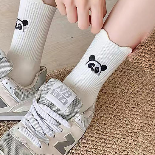 都市丽人中筒袜休闲系列精梳棉袜子女袜子LCTDG5 商品图1