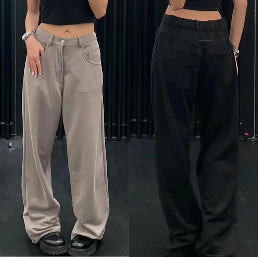 售完无补  渠道货  MM6休闲显瘦阔腿裤  宽松显瘦休闲卫裤 商品图0