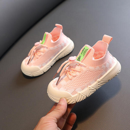 【轻盈柔软，稳步成长，舒适网面，透气不闷热】婴儿学步鞋小童鞋 0-1-2-3岁女宝宝软底网鞋 男童运动单鞋春秋新款-QQ 商品图3