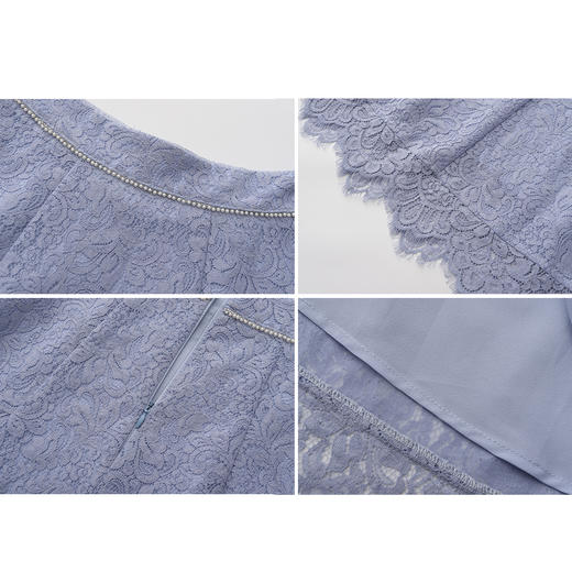 司歌蕾丝2件套装裙优雅显瘦TO901307 商品图4