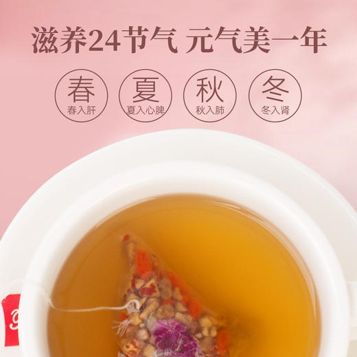 【粮药LY】红参阿胶桂圆茶 (10.8g*10包)  独立小袋装 官方正品 商品图5