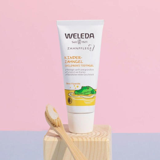 【菜鸟保税】Weleda维蕾德 金盏花儿童牙膏50ml 商品图4