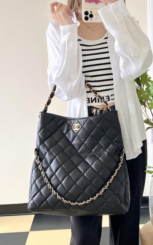 香奈儿24p春夏新款腋下嬉皮包单肩包腋下包（HH） 商品图3