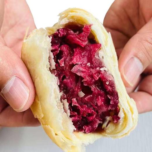 玉冠鲜花饼小礼盒400g/盒（50g*8个）酥软香甜 商品图3