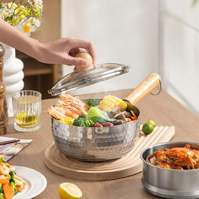 爱仕达不锈钢雪平锅18cm-NS18D1WG